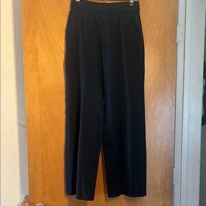 Spanx Black Pinstripe Trousers